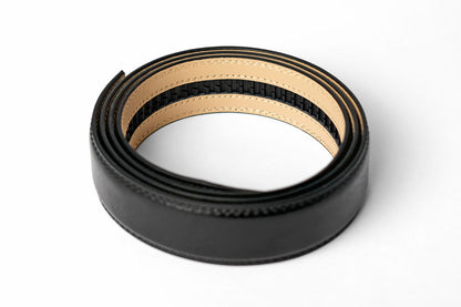 Single Black Leather Strap 125cm